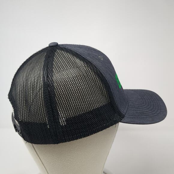 EnPak Miller Snapback Trucker Hat Gray One Size Adjustable Ivory Headwear - Picture 5 of 10